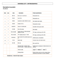 Set Universel Arthrographie